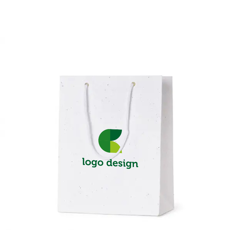 Samenpapiertasche klein